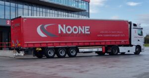 Noone Transport with a new Krone trailer