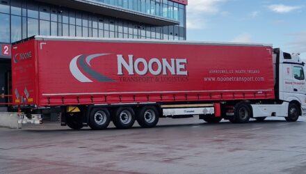 Noone Transport with a new Krone trailer