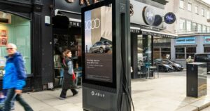 A JOLT charging point on a street in London Borough of Barnet