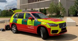 London’s Air Ambulance Charity's new Volvo XC90