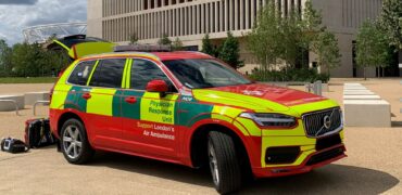 London’s Air Ambulance Charity's new Volvo XC90