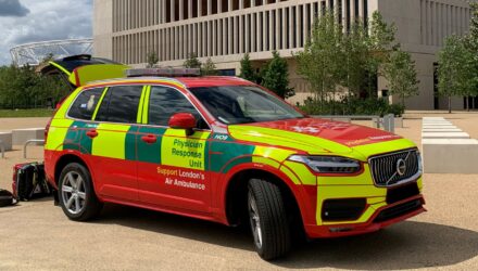 London’s Air Ambulance Charity's new Volvo XC90