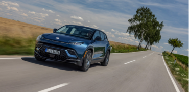 Fisker Ocean Extreme SUV on the road