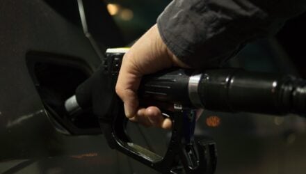 Diesel pump as pump prices rise
