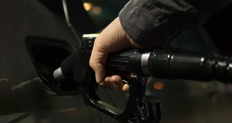 Diesel pump as pump prices rise