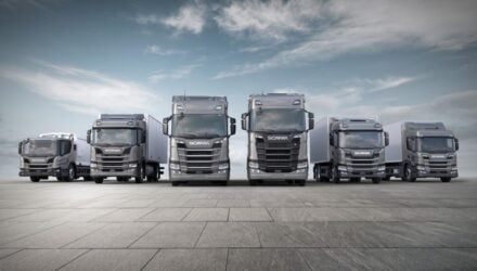 Scania truck range