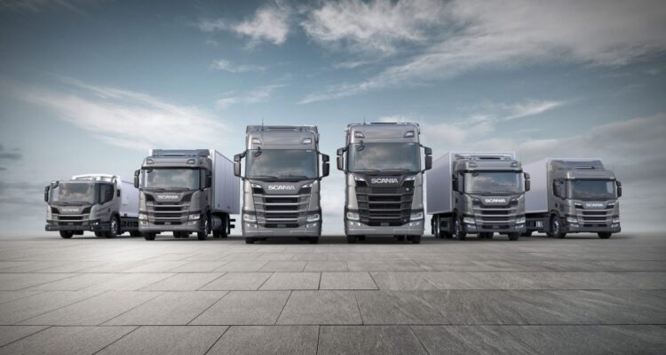 Scania truck range