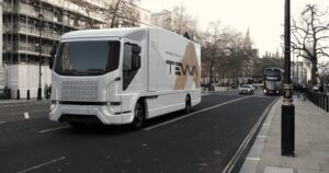 Tevva 7.5t electric truck in London