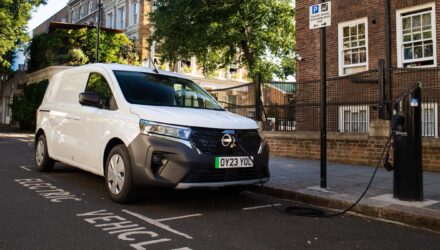 Nissan Townstar EV in London