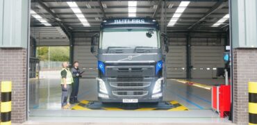 Brake testing usin TotalKare equipment at Hartshorne Motor Services