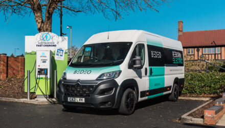 Upgraded and electrified BEDEO van