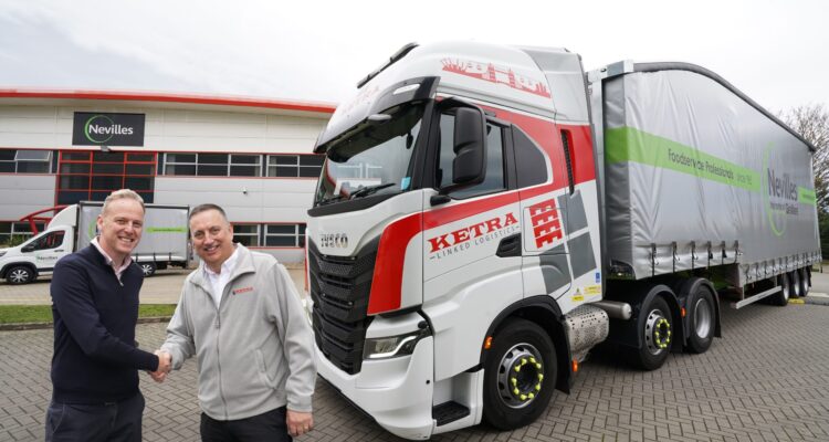 Ketra Logistics, is celebrating a successful and long term 10-year partnership with local business Neville UK PLC