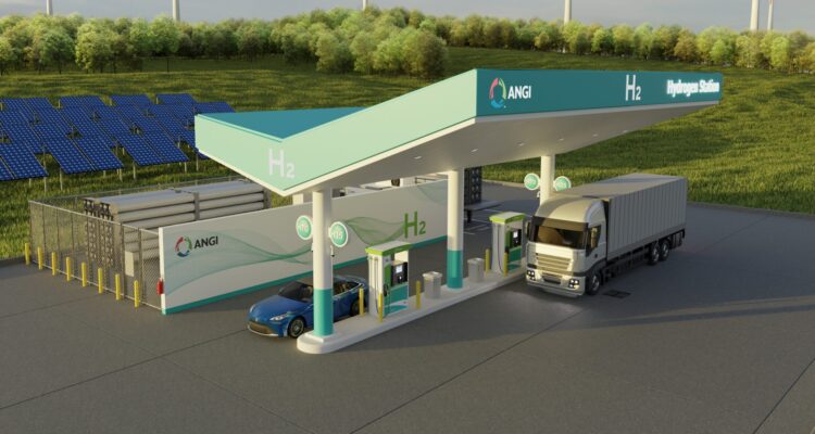 ANGI H2 Station with Hydrogen Dispensers