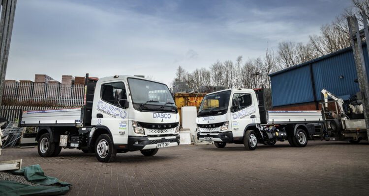 Dasco Construction FUSO trucks