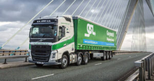 A Gwynedd Shipping truck