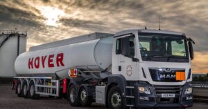 Hoyer tanker truck
