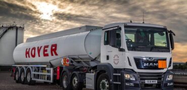 Hoyer tanker truck
