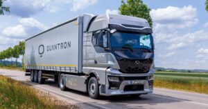 Hydrogen fuelled truck