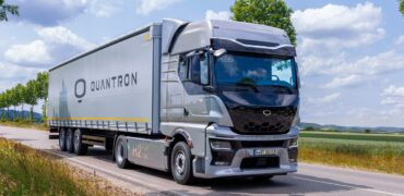 Hydrogen fuelled truck