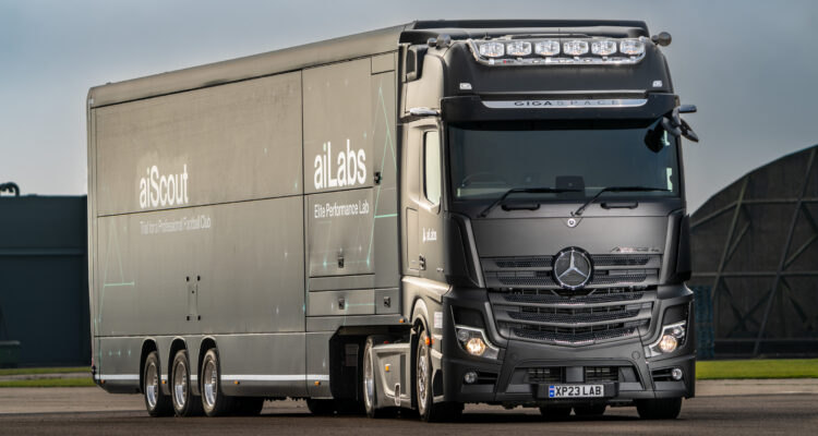 Matt black Mercedes-Benz Actros is Xpression’s shining star