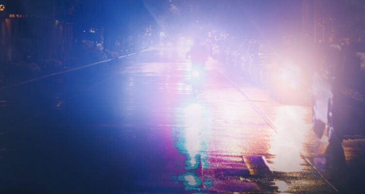 Dazzling headlights