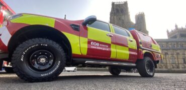 BFGoodrich KO2 tyres on a County Durham and Darlington Fire Service Ford Ranger
