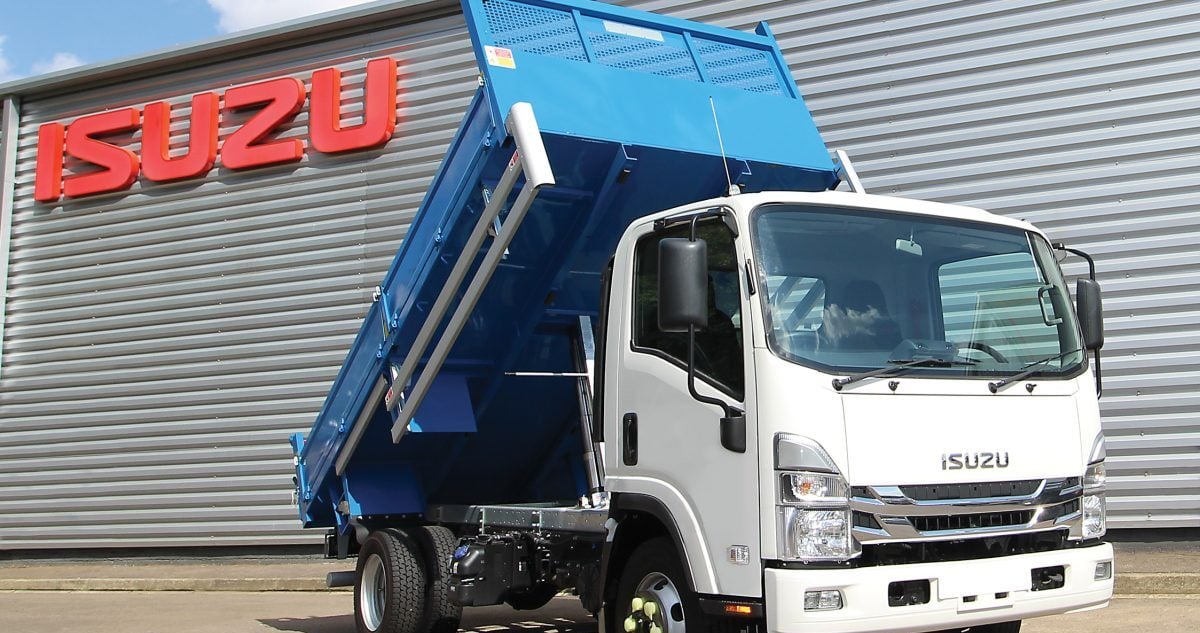 Isuzu truck UK leads 7.5-tonne market in 2023