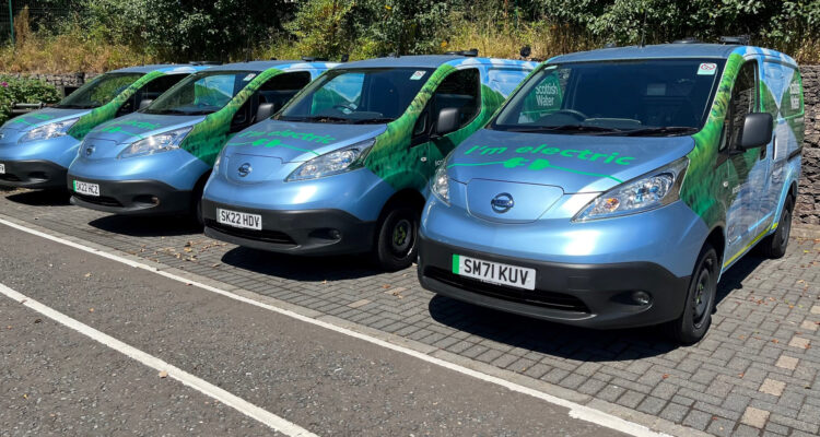 Scottish Water is rolling out MICHELIN Connected Fleet across its 1,300 vans, 200-plus trucks and trailers, and 500 specialist pieces of plant.