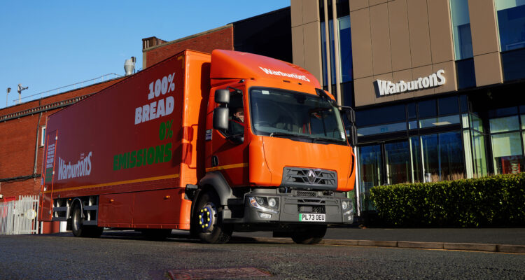 Warburtons' new Renault Trucks E-Tech