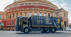 Lunaz UEV at the Albert Hall in London