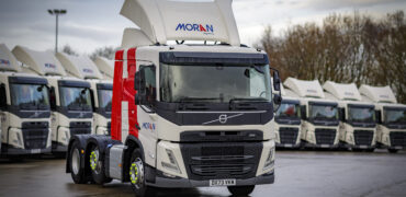Moran Logistics has added 15 new Volvo FM 460 6x2 tractor units to its busy fleet