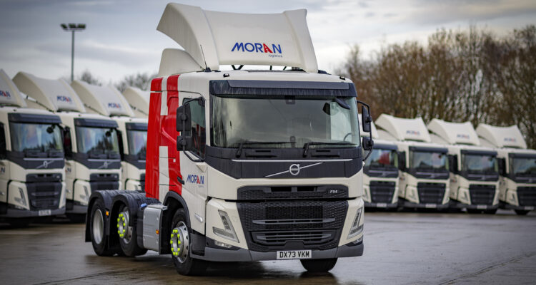 Moran Logistics has added 15 new Volvo FM 460 6x2 tractor units to its busy fleet