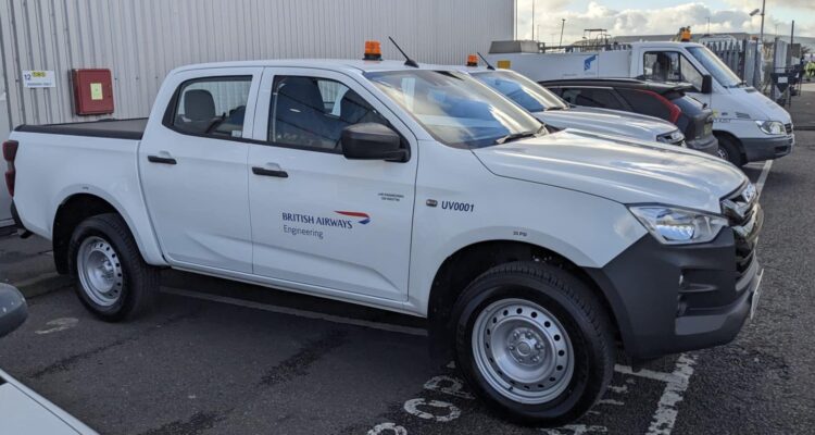BA's new Isuzu D-Max