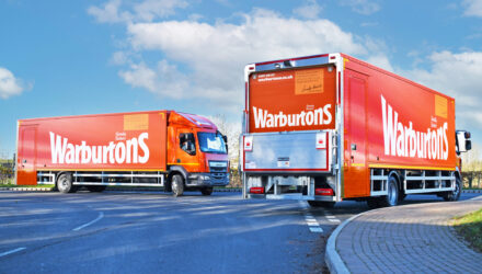 Warburtons adds 38 Tiger Trailers rigid DAF box van trucks to its fleet