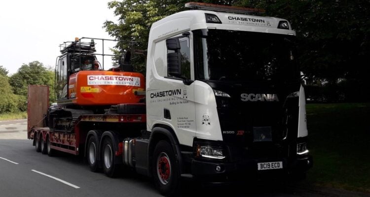 Chasetown new low loader