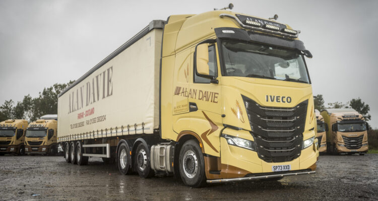 Alan Davie Transport's latest Iveco S-Way