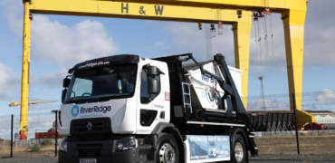 RiverRidge has announced that it has taken delivery of Northern Ireland’s first and only fully electric skip lift vehicle