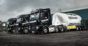 Weaver Haulage's three new Renault T520 High trucks