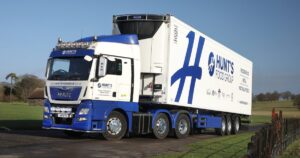 By opting for the 15.5m LST design, Hunt’s Food Group will benefit from the ability to carry more payload per trip, reducing the number of overall delivery journeys required and therefore helping to cut its carbon footprint.