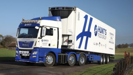 By opting for the 15.5m LST design, Hunt’s Food Group will benefit from the ability to carry more payload per trip, reducing the number of overall delivery journeys required and therefore helping to cut its carbon footprint.