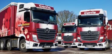 Currie Solutions' new Mercedes-Benz Actros tractor units