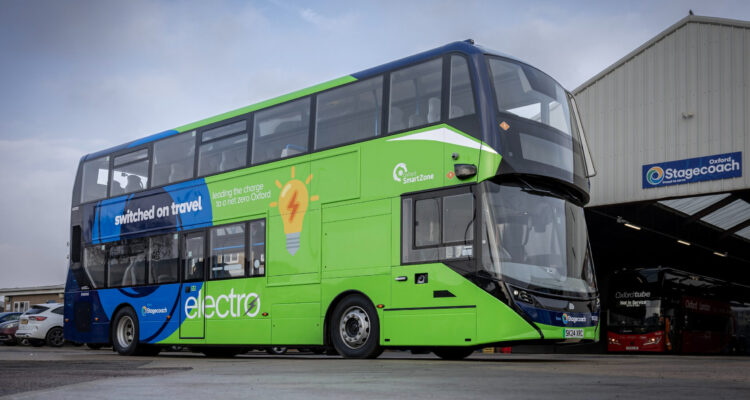 One of Stagecoach's new Enviro400EV