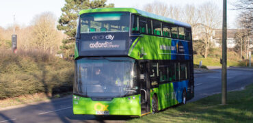 Existing ZE bus at Go-Ahead bus company