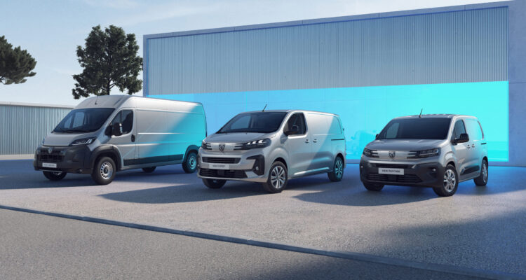New PEUGEOT electric van line up