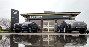 KGM Motors new dealership branding