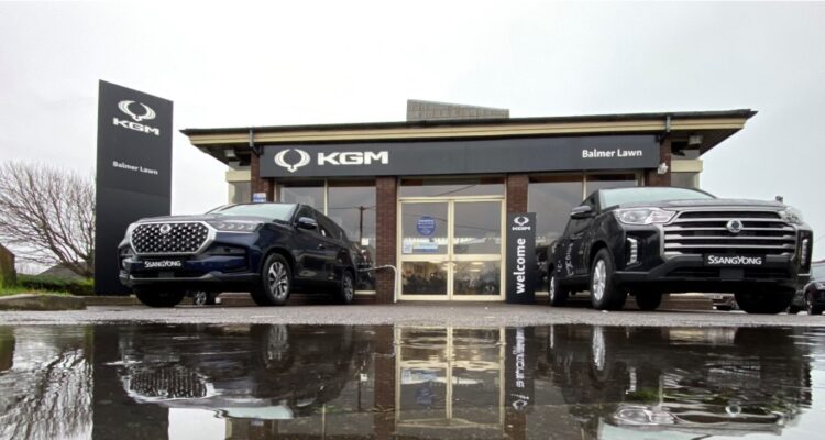 KGM Motors new dealership branding