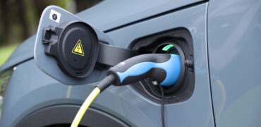Car being charged