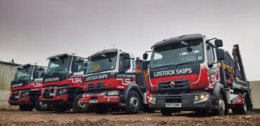 Lostock Skip Hire's new Renault trucks