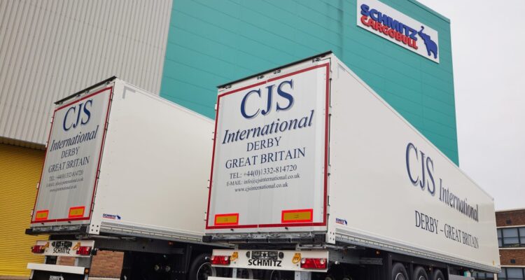 Two new CJS International trailers from Schmitz Cargobull