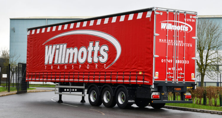 60 new Tiger Trailers curtainsiders for Willmotts